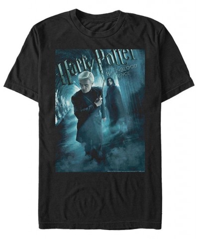 Harry Potter Men's Half-Blood Prince Draco and Snape Poster Short Sleeve T-Shirt $19.24 T-Shirts