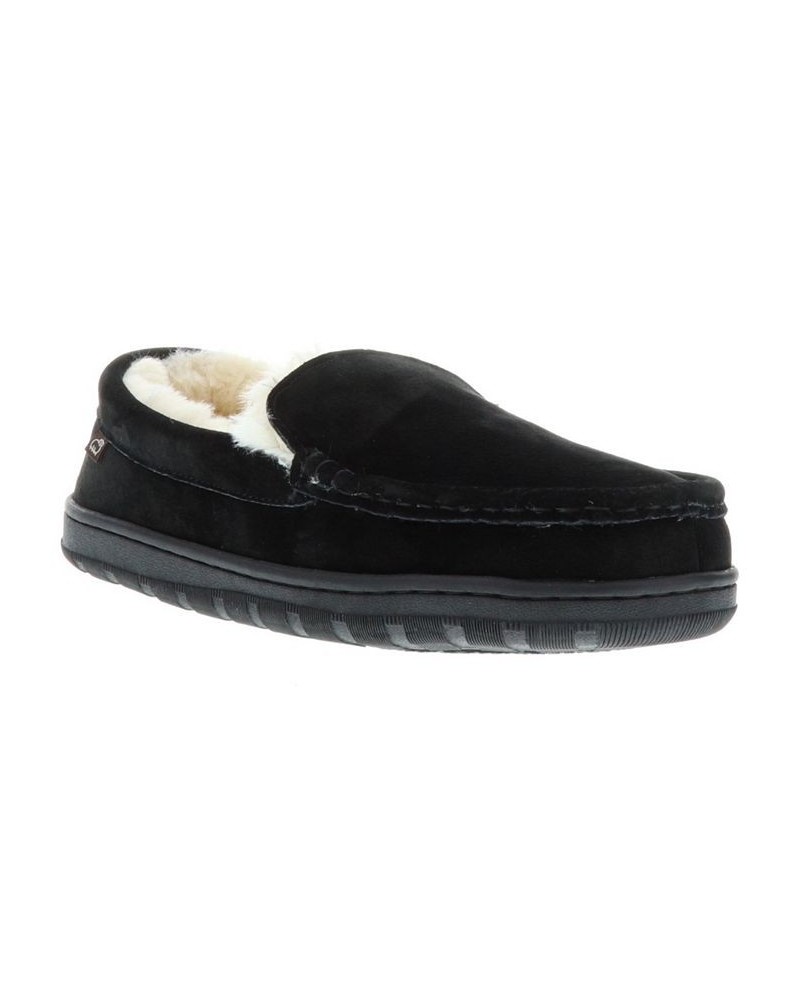 Men's Harrison Moccasin Shoes Black $29.04 Shoes