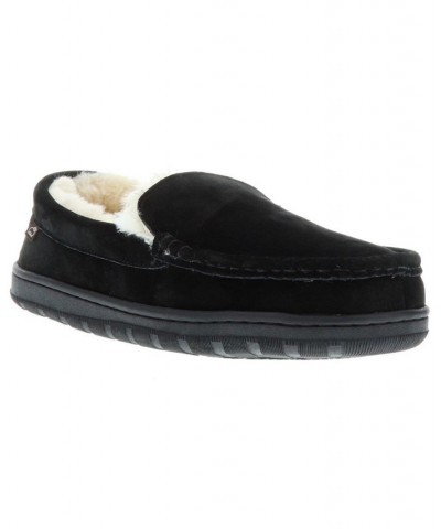 Men's Harrison Moccasin Shoes Black $29.04 Shoes