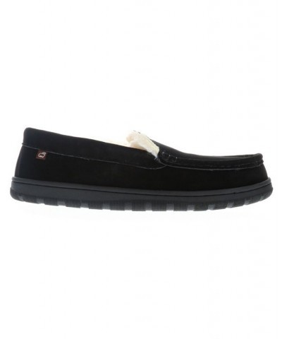 Men's Harrison Moccasin Shoes Black $29.04 Shoes