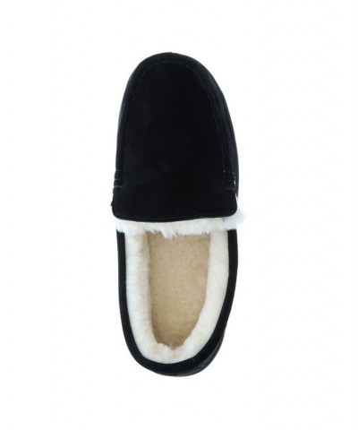 Men's Harrison Moccasin Shoes Black $29.04 Shoes