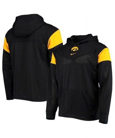 Men's Black Iowa Hawkeyes Sideline Jersey Pullover Hoodie $55.00 Sweatshirt