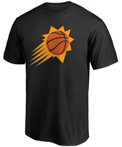 Men's Big and Tall Black Phoenix Suns Primary Team Logo T-shirt $12.40 T-Shirts