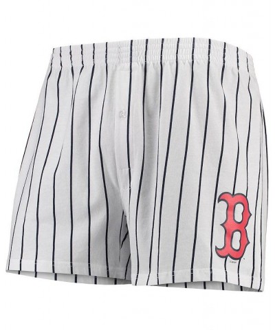 Men's White Boston Red Sox Vigor Boxer Shorts $19.60 Shorts