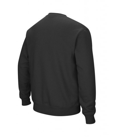 Men's Charcoal Washington State Cougars Arch and Logo Crew Neck Sweatshirt $27.00 Sweatshirt