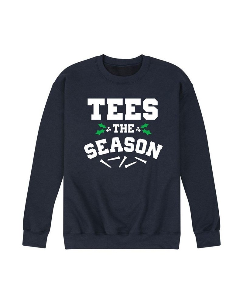 Men's Tees The Season Fleece T-shirt Blue $29.14 T-Shirts