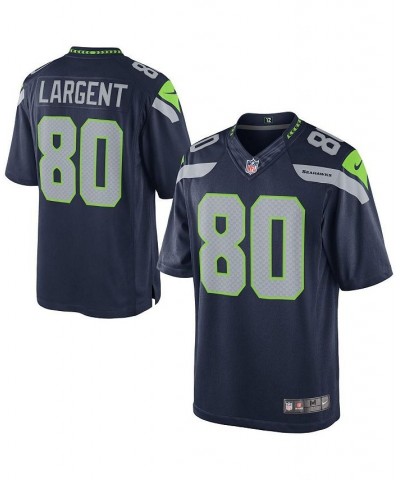 Men's Steve Largent College Navy Seattle Seahawks Retired Player Limited Jersey $51.24 Jersey
