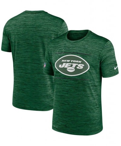 Men's Green New York Jets Sideline Velocity Legend Performance T-shirt $16.92 T-Shirts
