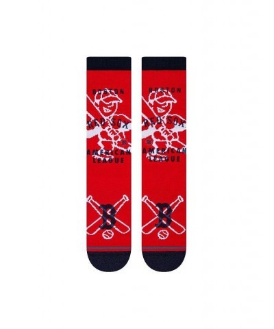 Men's Boston Red Sox Hey Batter Crew Socks $13.20 Socks