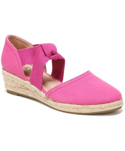 Kascade Wedge Espadrilles Pink $35.20 Shoes