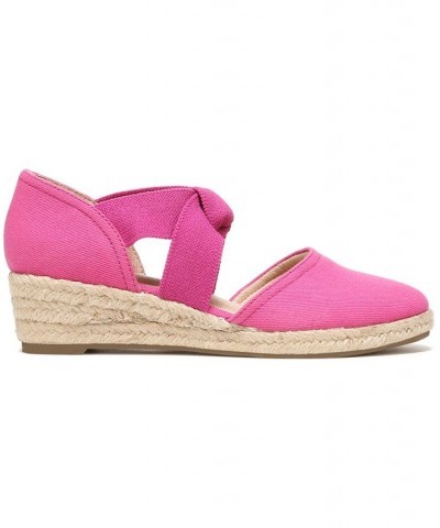 Kascade Wedge Espadrilles Pink $35.20 Shoes