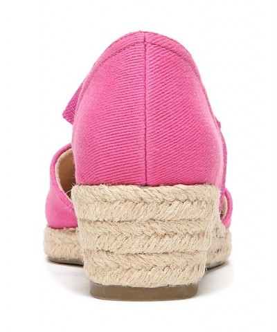 Kascade Wedge Espadrilles Pink $35.20 Shoes