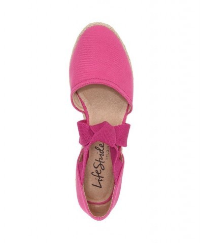 Kascade Wedge Espadrilles Pink $35.20 Shoes