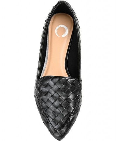 Women's Misty Woven Loafer Black $36.75 Shoes