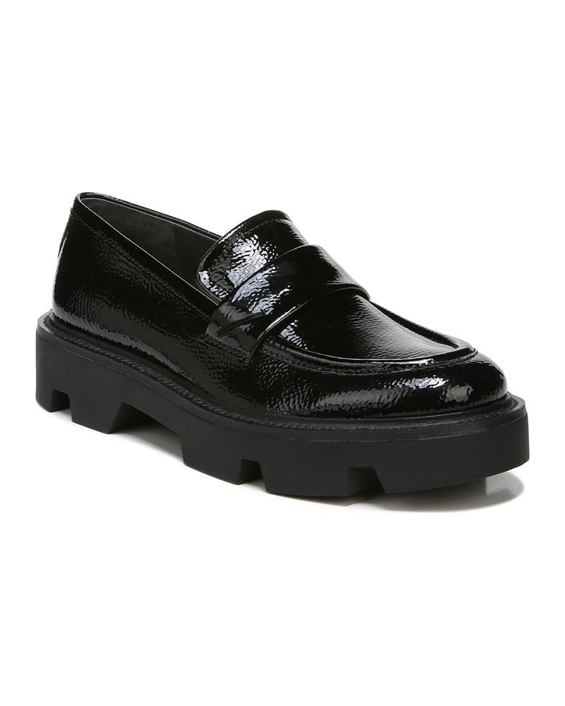 Ream Lug Sole Loafers Black $50.40 Shoes