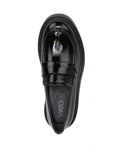 Ream Lug Sole Loafers Black $50.40 Shoes