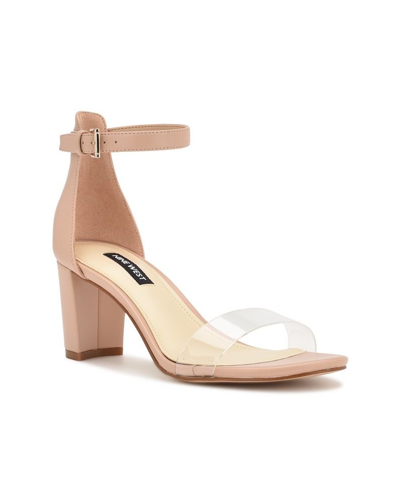 Women's Pruce Ankle Strap Block Heel Sandals PD08 $43.56 Shoes