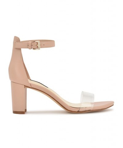 Women's Pruce Ankle Strap Block Heel Sandals PD08 $43.56 Shoes