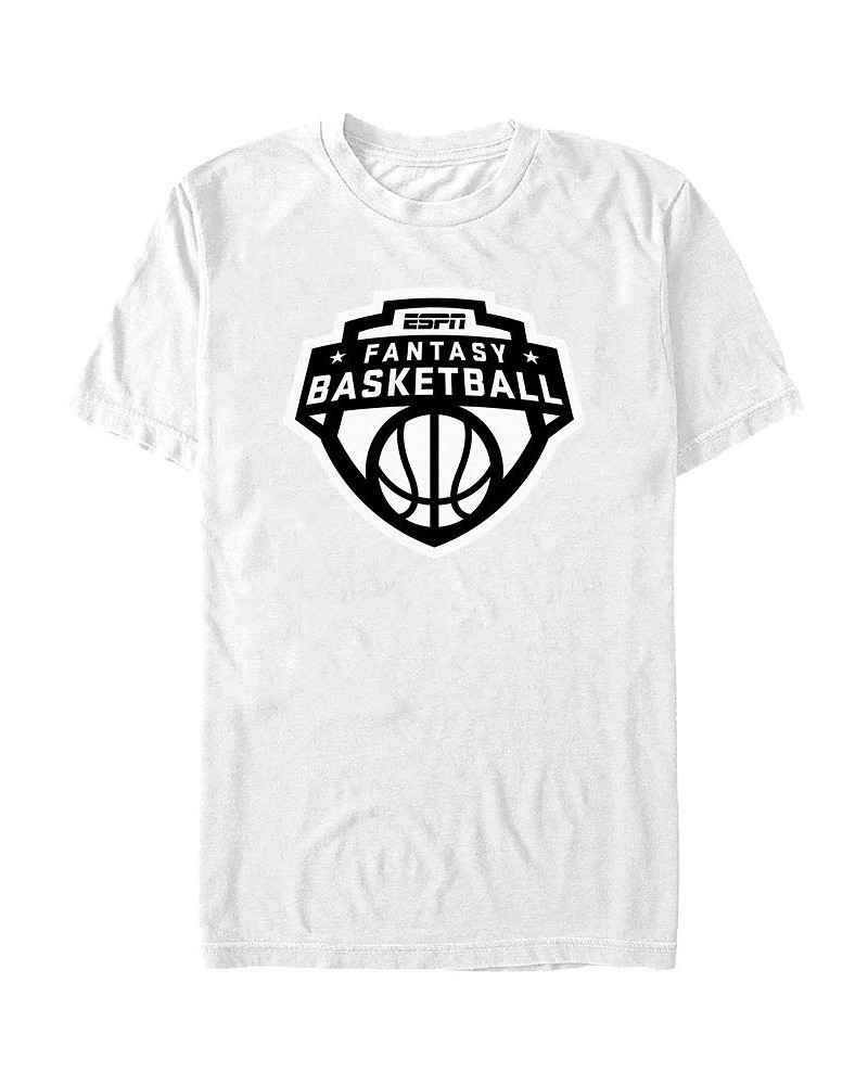 Men's ESPN X Games Fantasy Basketball Short Sleeves T-shirt White $16.80 T-Shirts