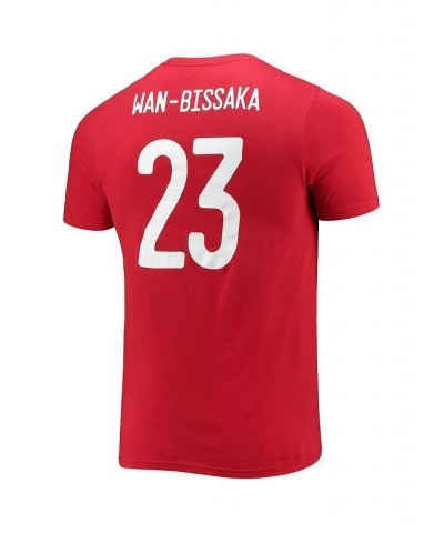 Men's Aaron Wan-Bissaka Red Manchester United Amplifier Name and Number T-shirt $20.99 T-Shirts