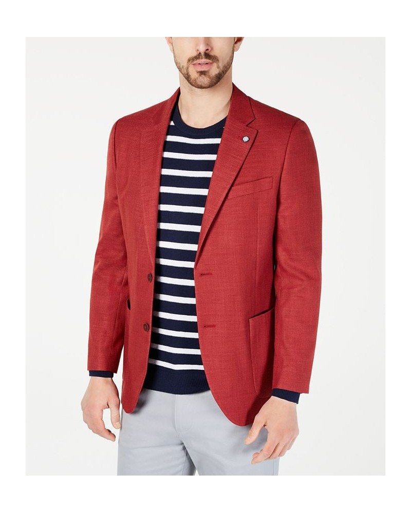 Men's Modern-Fit Active Solid Sport Coat PD01 $38.00 Blazers