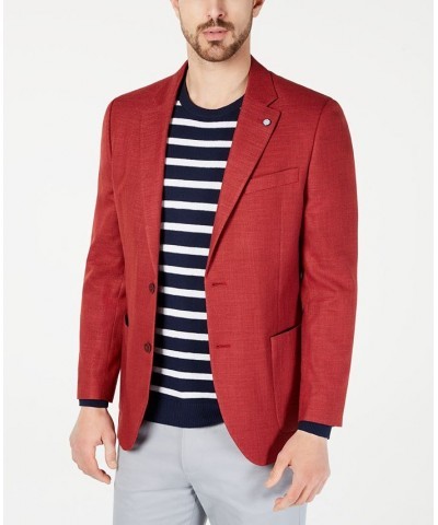 Men's Modern-Fit Active Solid Sport Coat PD01 $38.00 Blazers