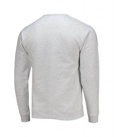 Men's Heathered Gray Brown Bears Upperclassman Pocket Pullover Sweatshirt $37.50 Sweatshirt