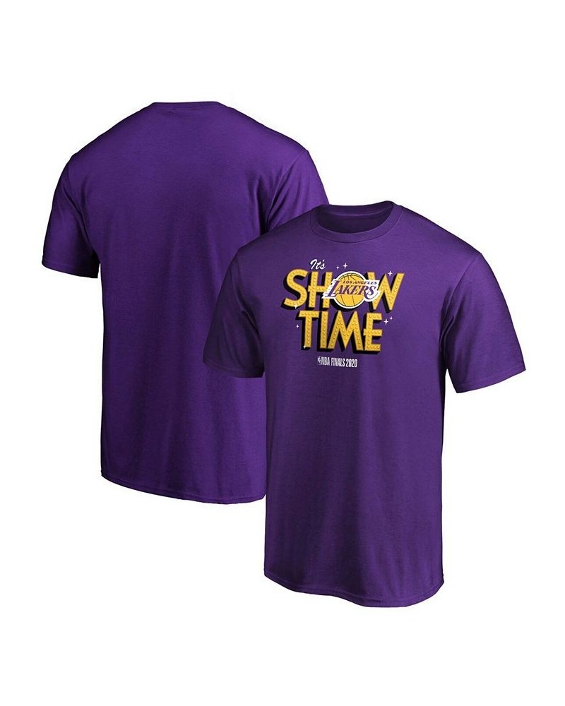 Men's Purple Los Angeles Lakers 2020 NBA Finals Bound Team Ambition Hometown T-shirt $14.72 T-Shirts