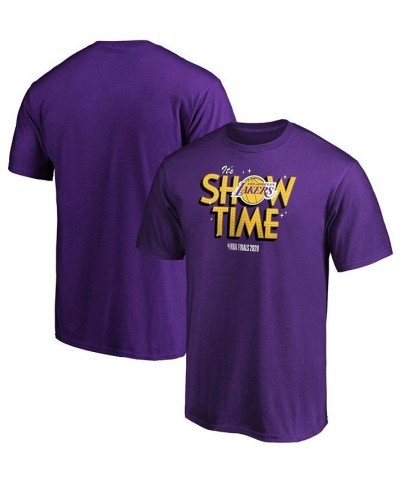 Men's Purple Los Angeles Lakers 2020 NBA Finals Bound Team Ambition Hometown T-shirt $14.72 T-Shirts