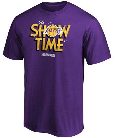 Men's Purple Los Angeles Lakers 2020 NBA Finals Bound Team Ambition Hometown T-shirt $14.72 T-Shirts