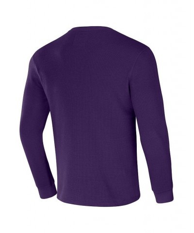 Men's NFL x Darius Rucker Collection by Purple Baltimore Ravens Long Sleeve Thermal T-shirt $24.47 T-Shirts