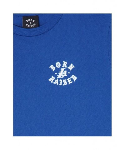 Men's Born x Raised Royal Los Angeles Lakers Heavyweight T-shirt $24.50 T-Shirts