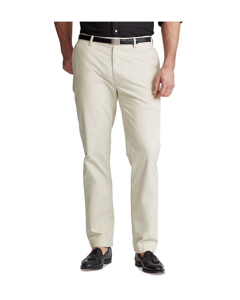 Men's Stretch Classic-Fit Twill Pants Classic Stone $57.50 Pants