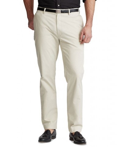 Men's Stretch Classic-Fit Twill Pants Classic Stone $57.50 Pants