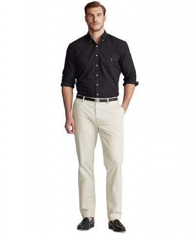 Men's Stretch Classic-Fit Twill Pants Classic Stone $57.50 Pants