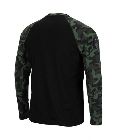 Men's Black, Camo Nebraska Huskers OHT Military-Inspired Appreciation Big and Tall Raglan Long Sleeve T-shirt $27.60 T-Shirts