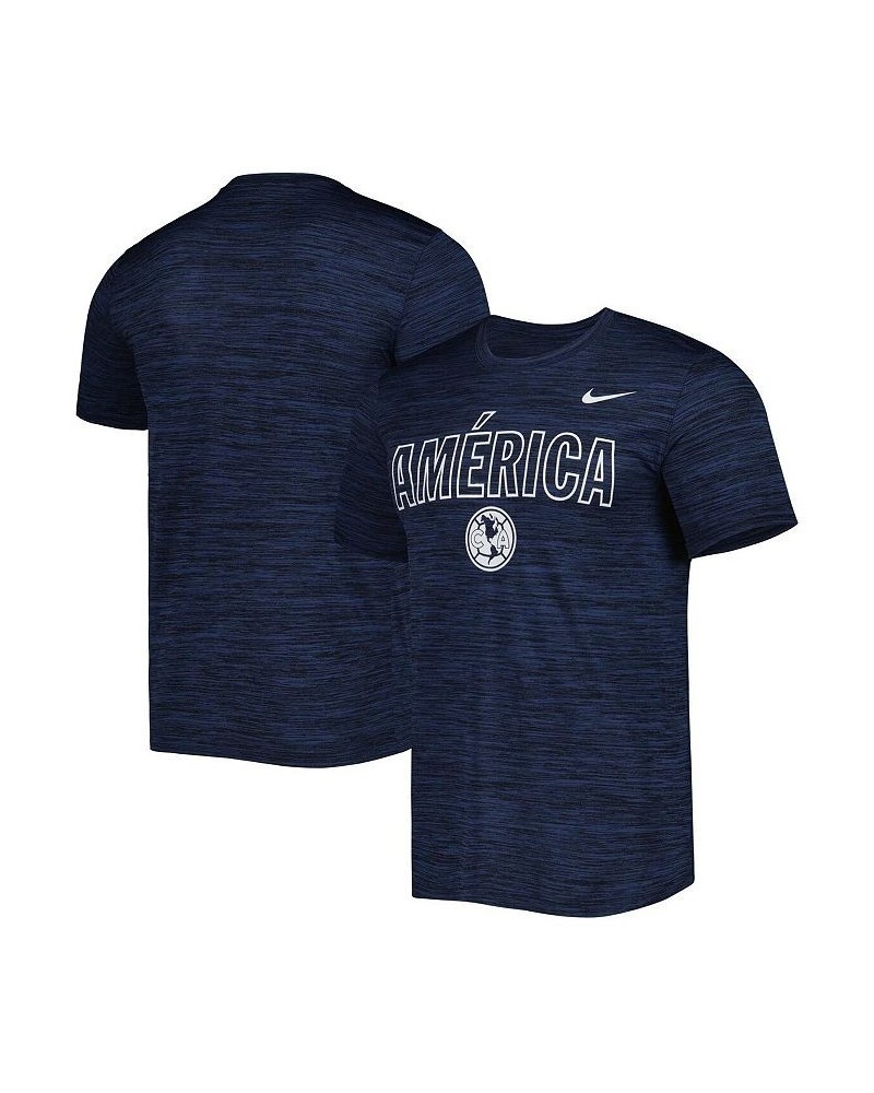 Men's Navy Club America Lockup Velocity Legend Performance T-shirt $23.00 T-Shirts