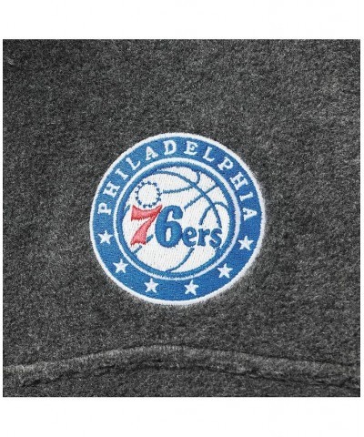 Men's Philadelphia 76ers Heathered Charcoal Flanker Full-Zip Jacket $50.34 Jackets