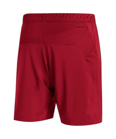 Men's Scarlet Nebraska Huskers 2021 Sideline Aeroready Training Shorts $21.15 Shorts