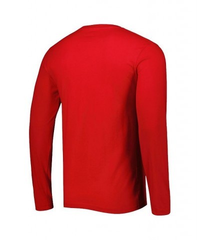 Men's Branded Red Bayern Munich Exploit Long Sleeve T-shirt $19.94 T-Shirts