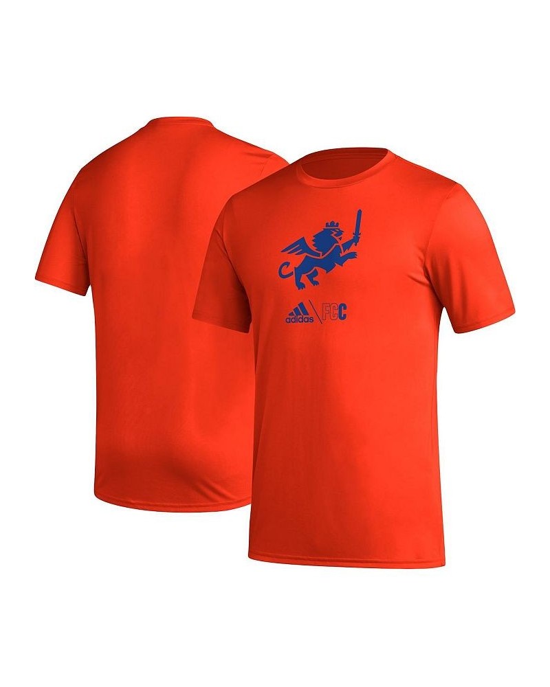 Men's Orange FC Cincinnati Icon T-shirt $19.80 T-Shirts