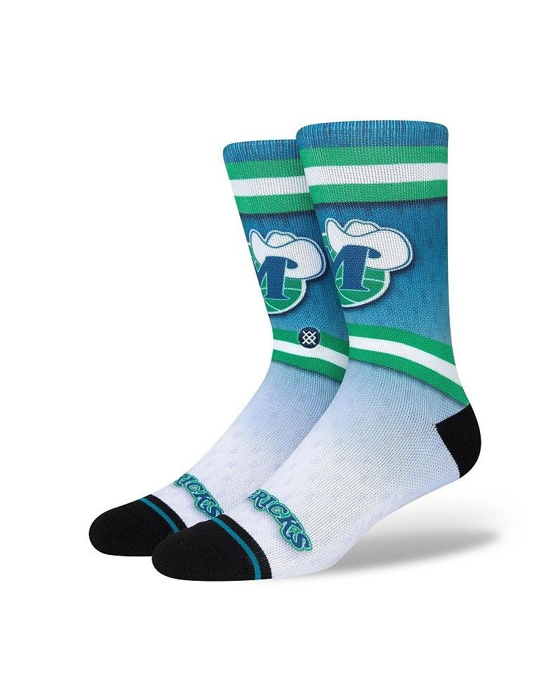 Men's Dallas Mavericks Hardwood Classics Fader Collection Crew Socks $10.75 Socks