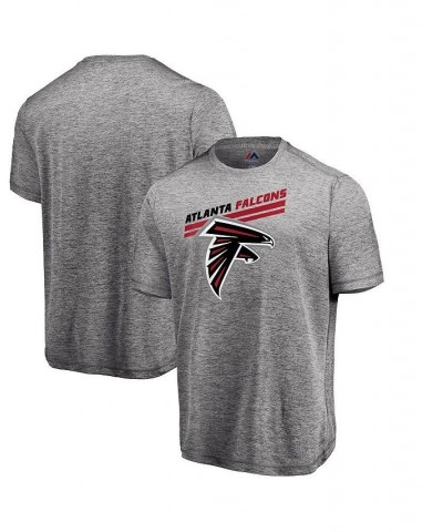 Men's Heathered Gray Atlanta Falcons Showtime Pro Grade Cool Base T-shirt $21.07 T-Shirts