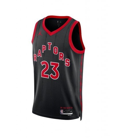 Men's Brand Fred Vanvleet Black Toronto Raptors 2022/23 Statement Edition Swingman Jersey $42.00 Jersey