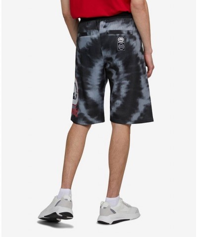 Men's Star Burst Fleece Drawstring Shorts Gray $33.06 Shorts