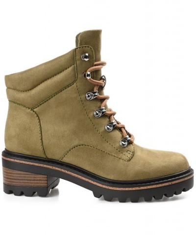 Women's Nyia Hiker Bootie Tan/Beige $63.70 Shoes