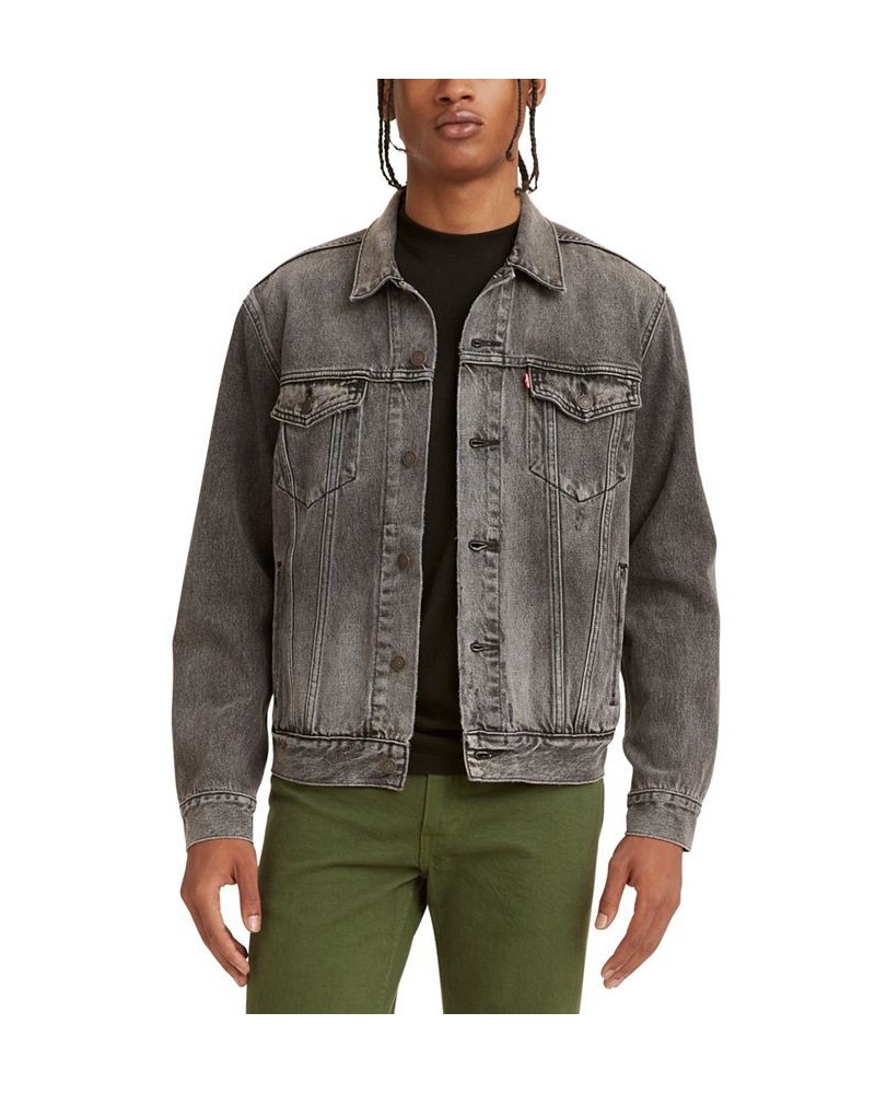 Men's Denim Trucker Jacket Mack The Knife $45.89 Jackets