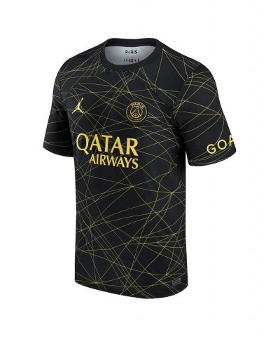 Men's Brand Sergio Ramos Black Paris Saint-Germain 2022/23 Fourth Breathe Stadium Replica Player Jersey $61.60 Jersey