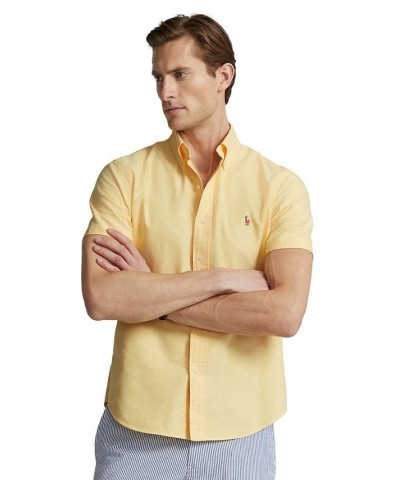 Men's Classic-Fit Cotton Oxford Shirt PD01 $51.25 Shirts
