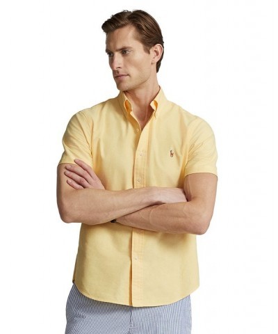 Men's Classic-Fit Cotton Oxford Shirt PD01 $51.25 Shirts